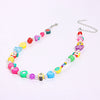 Colorful Clay Fruit Pearl Beads Choker Necklace For Women Handmade Watermelon Charming Necklace Clavicle Beach Jewelry