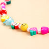 Colorful Clay Fruit Pearl Beads Choker Necklace For Women Handmade Watermelon Charming Necklace Clavicle Beach Jewelry