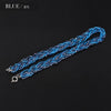Colorful Crystal Pearl Necklace Natural Pearls Necklace Women Fashion Crystal Chains Popular Pearl Jewelry For Necklace