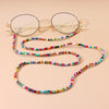 Colorful Face Mask Holder Beads Chain Sunglasses Holder Seeds Chain Lightweight Waterproof Convenient for Women Girls Jewelry Gi