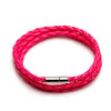 Colorful  PU Braided Leather Bracelet Men Bracelet for Women Jewelry Multilayer Leather Clasps Charm Bracelet