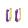 Colorful Hoop Earrings for Women Stainless Steel Boho Oil Drop Earrings 2023 Trend Korean Party Jewelry Gift pendientes