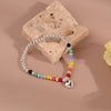 Colour Beaded Heart Women Bracelet Gift Female Jewelry 2022 Trend Korean Sexy Accessories Valentine's GaaBou Christmas