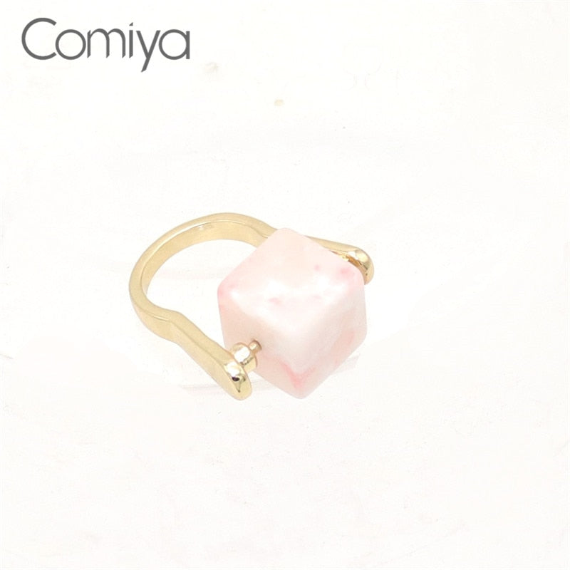 Designer Rings For Women Zi Alloy Gold Color Statement Accessories Stone Decoration Party Ring Aliexpress Anillos