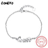 Jewelry 925 Sterling Letter Bracelet For Women Carefully Prepared Gift 2020 Hot Sale Direct Selling Party Letter Jewelry