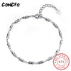 Jewelry 925 Sterling Silver Flowers Bracelet For Women Festival Party Fashion Jewellery 2020 Hot Sale Botany Charms