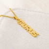 Constellation Zodiac Necklace For Women Stainless Steel Gold Color Necklace Taurus Aries Virgo Choker Collares Aesthetic Jewerly