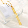 Constellation Zodiac Necklace For Women Stainless Steel Gold Color Necklace Taurus Aries Virgo Choker Collares Aesthetic Jewerly