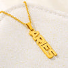 Constellation Zodiac Necklace For Women Stainless Steel Gold Color Necklace Taurus Aries Virgo Choker Collares Aesthetic Jewerly
