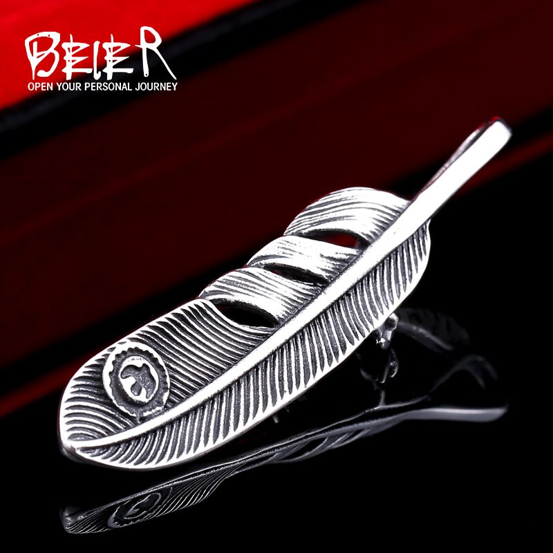 Cool Brand Eagl Claw Feather For Man Stainless Steel Unique Pendant Necklace  Price BP8-154