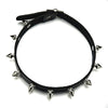 Cool Collar Necklace Metal Spike Choker PU Leather Punk Statement Jewelry for women  Neck Accessories X627 new