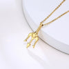 Cool Punk Neptune Trident Pendant Necklaces for Women,Solid Stainless Steel Metal Statement Sea Necklace Accessories