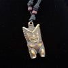 Cool tribal yak bone carved tiki man totem necklace pendant totem luau hula surf girl Talisman Gift
