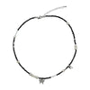 Cosysail Simple Pearl Butterfly Pendant Necklace Female Boho Y2K Black Beaded Choker Necklace Clavicle Chain Necklace Jewelry
