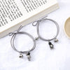 Couple Bracelet Astronaut Small Rubber Band to Send Girlfriend Boyfriend Magnet Stone Bell Bracelet Knotted Head Rope Jewelry