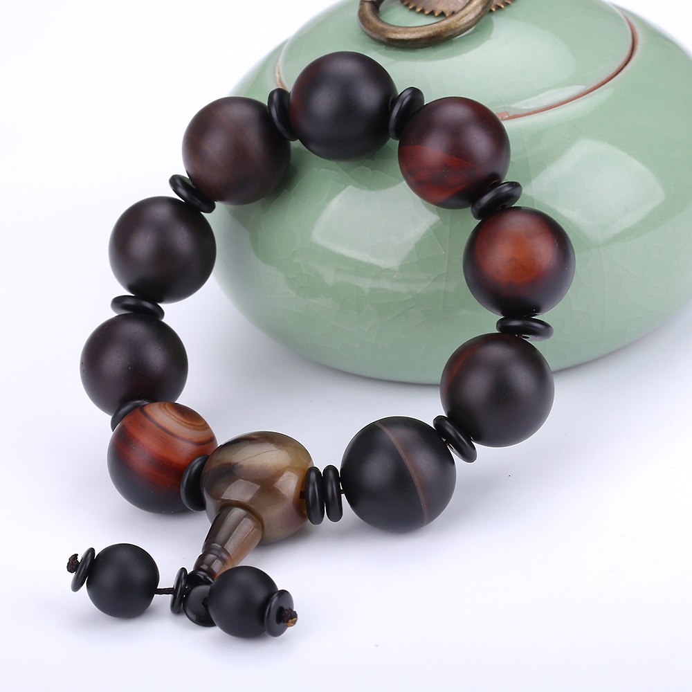 Couple Bracelets For Lover Charm Stone Beads Bracelets For Women Men Jewelry Buddha Men Elastic Rope Chain Balance Prayer Gift