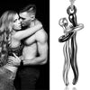 Couples Gifts Love Style Hug Necklaces for Boyfriend and Girlfriend Anniversary Husband and Wife Gifts Valentine's Day jewelry