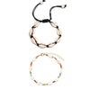 Creative Handmade Natural Beach Shell Jewelry Woven Shell Bracelet Women Men Accessories Beaded Strand Seashells Bracelets