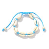 Creative Handmade Natural Beach Shell Jewelry Woven Shell Bracelet Women Men Accessories Beaded Strand Seashells Bracelets