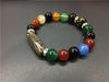 Creative Nine eyes dzi beads Gemstine Bracelets Pulseras Agate Black and Red Color Women and Man Bracelet