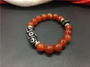 Creative Nine eyes dzi beads Gemstine Bracelets Pulseras Agate Black and Red Color Women and Man Bracelet