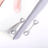 Creativity Punk Handcuffs Drop Earrings For Woman Gold Silver Color Long Tassel CZ Zirconia Earring Simple Jewelry Accessories
