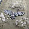 Creativity Retro Exquisite Barn owl Moon  Forest Necklace Woman Charm Party Jewelry Accessories Gift