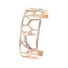 Bracelets & Bangles For Women Rose Gold Pulseiras Stainless Steel Manchette Femme Leather Reversible Giraffe