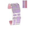 Bracelets & Bangles For Women Stainless Steel Bangle Argent Femme Manchette Reversible Labyrinth Arm Cuff Jewelry Pulseras