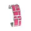 Bracelets & Bangles For Women Stainless Steel Bangle Argent Femme Manchette Reversible Labyrinth Arm Cuff Jewelry Pulseras