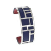 Bracelets & Bangles For Women Stainless Steel Bangle Argent Femme Manchette Reversible Labyrinth Arm Cuff Jewelry Pulseras