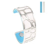 Giraffe Bangles Bracelets Femme manchette Cuffs Stainless Steel Bracelet Reversible Interchangeable Leather Band Pulseiras