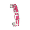 Labyrinth Cuff Leather Bangles Stainless Steel Bracelets Argent Bijoux Femme Manchette Reversible Opening Bangle Pulseras