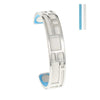 Labyrinth Cuff Leather Bangles Stainless Steel Bracelets Argent Bijoux Femme Manchette Reversible Opening Bangle Pulseras
