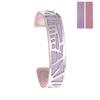 Palm Tree Bracelets Plover Cuff 14mm Wide Cham Leather Bracelet Reversible Bijoux Femme Bangles Stainless Steel Pulseras