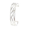 Ruban Bangles Steel Stainless Bracelets Argent For Women Reversible Interchangeable Leather Band Arm Cuff Jewelry Pulseras