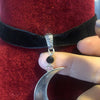 Crescent Moon Choker Thick Black Velvet With Jewelry large Charm Gothic Witchy Punk Creative Gift Pendant 2021 New