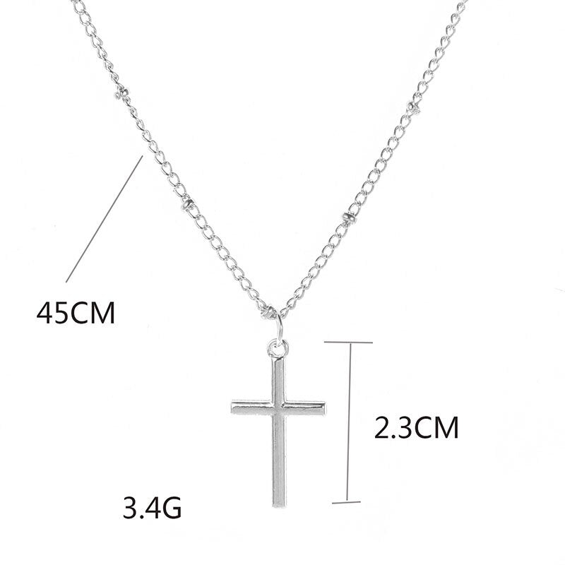 Cross Choker Necklace Vintage Pendant Chain Necklaces Jewelry for Women Jewelry Accessories  Collares Kpop