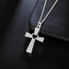 Cross Heart Pendants Female Aesthetic Silver Color Necklace  Quality Jewelry For Women  Items GaaBou
