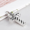 Cross Memorial Souvenir Cinerary Casket  Copper Pendant For Relatives Pets Necklace Accessories