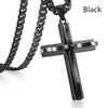 Cross Necklace Women Men Stainless Steel Christian Charm Necklace Boys Girls Punk Hip Hop Friendship Jewelry Gifts