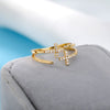 Cross Rings for Women Adjustable Gothic Cubic Zirconia Ring 2023 Trend Aesthetic Jewelry Wedding Band Gift anillos mujer
