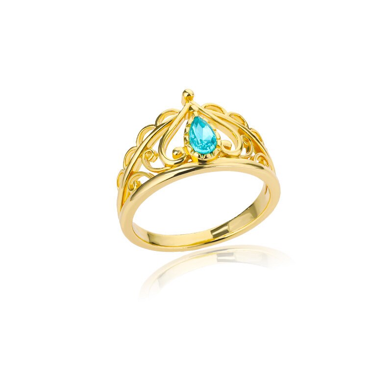 Crown Rings for Women Vintage Stainless Steel Crystal  Ring Female 2023 Wedding Band Cubic Zirconia Jewelry Gift