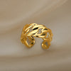 Crude Chain Rings for Women Men Stainless Steel Geometric Twisted Wedding Couple Ring Vintage Party Jewerly Gift anillos mujer
