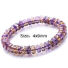 Crystal Amethyst Bracelet Femme Corner Cut Jewelry Citrine Bracelets For Women Gift Female Natural Stone Bracelet Womens