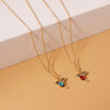 Crystal Animal Hummingbird Necklaces  Gold Color Clavicle Chain Swallow Birds Necklaces & Pendants collares joyeria mujer
