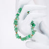 Crystal Bracelet Irregular Natural Stone Bracelet Beads Chip Jewelry Amethyst Aquamarine Rose Quartz Wristband Bangles for Women