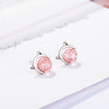 Crystal Cat Earrings For Women Korean Stud Earrings 2022 Trend  Designer Jewelry Accessories
