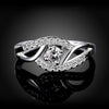Crystal Eye Women's Ring Aestethic  Quality Jewelry Accessories Gift Female