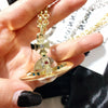 Crystal Glass Bead Saturn Necklace Anime Figure Okazaki Shinnichi/Honjo Ren NANA Manga Necklace  Cosplay chains Jewelry Gift